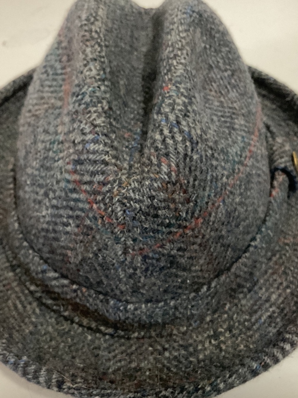 Vintage 100% Wool Pendleton Fedora, Size 7 1/8